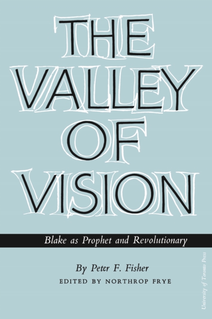 The Valley of Vision : Blake as Prophet and Revolutionary, Paperback / softback Book