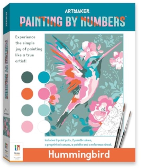 Painting by Numbers: Hummingbird, Paperback / softback Book