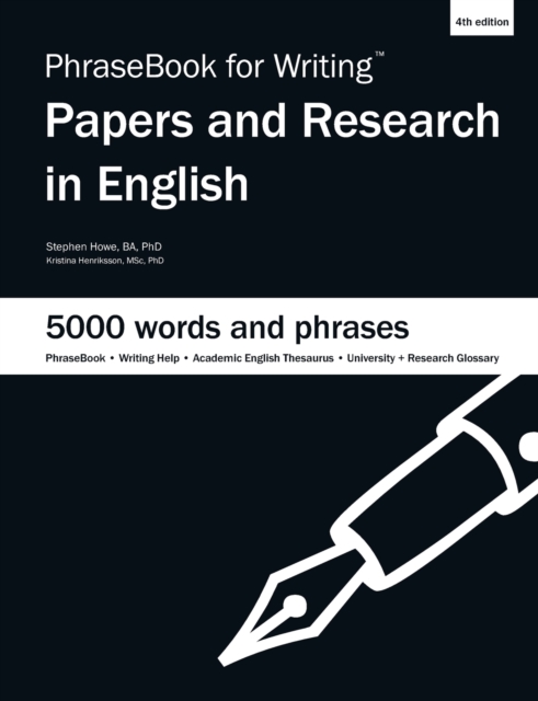 Phrasebook for Writing Papers and Research in English, Paperback / softback Book