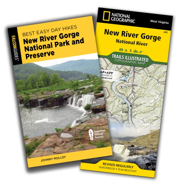Best Easy Day Hiking Guide and Trail Map Bundle : New River Gorge National Park and Preserve, Multiple-component retail product Book