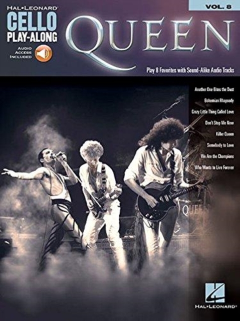 Queen : Cello Play-Along Volume 8, Paperback / softback Book