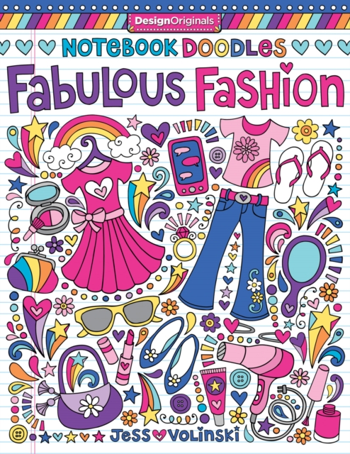 Notebook Doodles Fabulous Fashion : Coloring & Activity Book, Paperback / softback Book