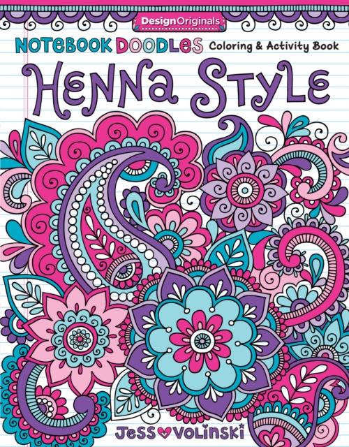 Notebook Doodles Henna Style : Coloring & Activity Book, Paperback / softback Book