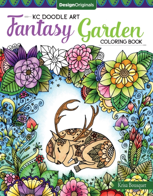 KC Doodle Art Fantasy Garden Coloring Book, Paperback / softback Book