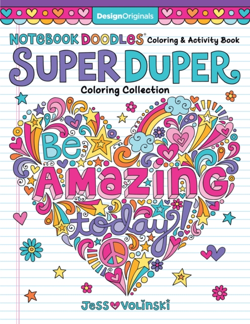 Notebook Doodles Super Duper Coloring & Activity Book, Paperback / softback Book