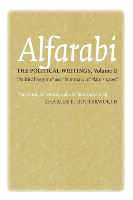 The Political Writings : "Political Regime" and "Summary of Plato's Laws", Paperback / softback Book