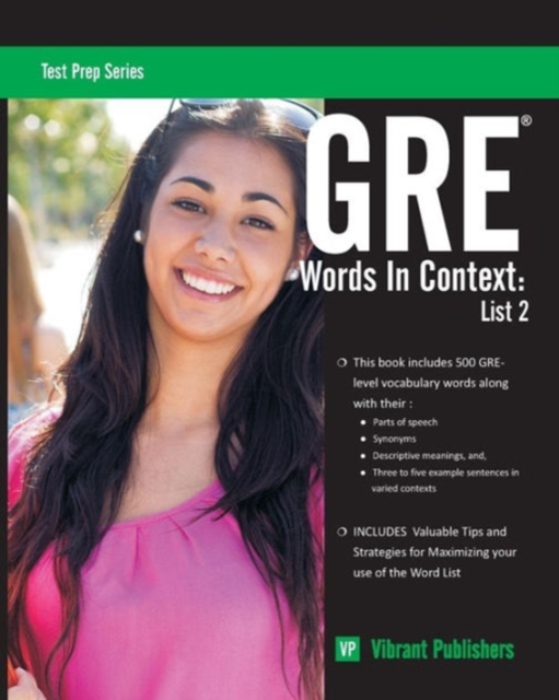GRE Words In Context: List 2, Paperback / softback Book