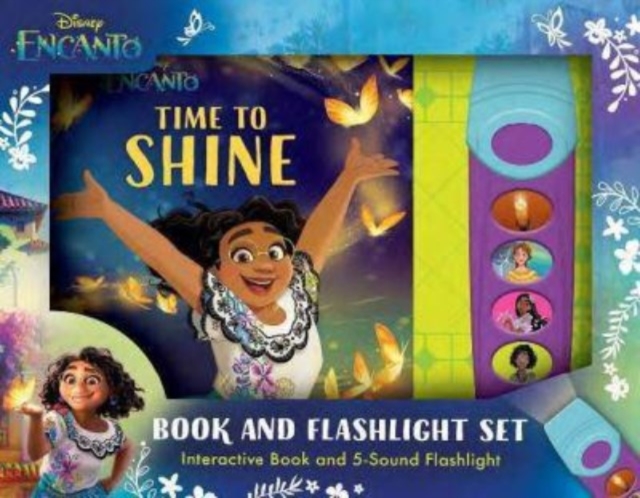 Disney Encanto Time To Shine 5 Sound Flashlight, Hardback Book