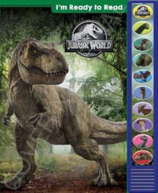 Jurassic World Im Ready To Read Sound Book, Hardback Book