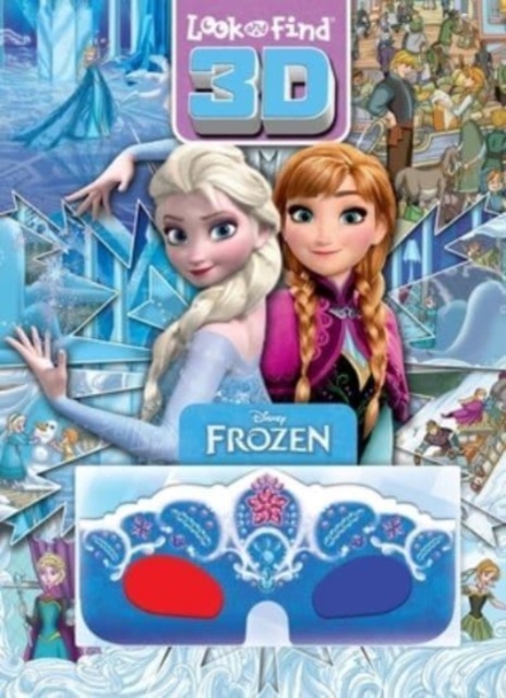 Disney Frozen  Look And Find 3D, Hardback Book