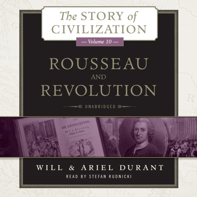 Rousseau and Revolution, eAudiobook MP3 eaudioBook