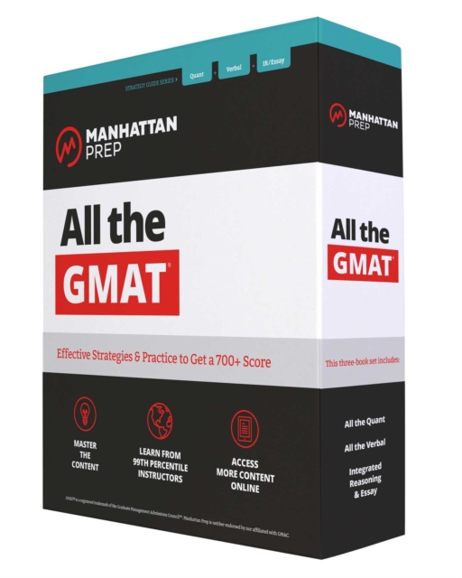 All the GMAT: Updated Syllabus for GMAT Focus 2024 + Online Starter Kit + GMAT Navigator, Paperback / softback Book