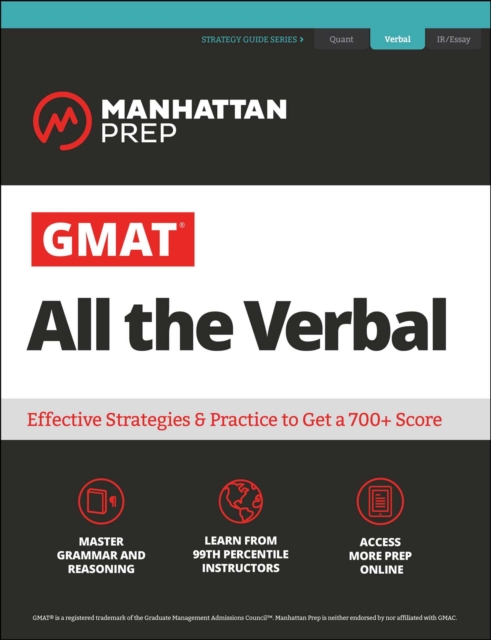 GMAT All the Verbal : The definitive guide to the verbal section of the GMAT, EPUB eBook