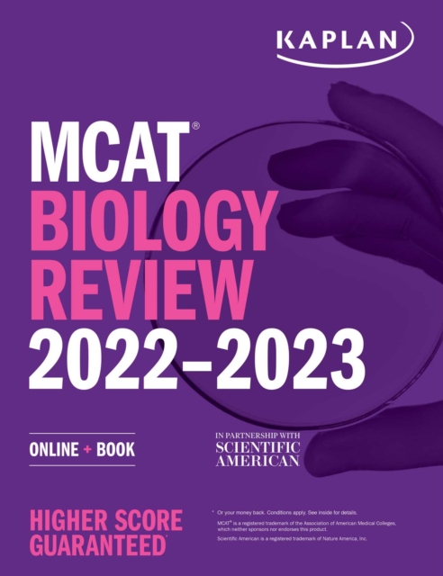 MCAT Biology Review 2022-2023 : Online + Book, Paperback / softback Book