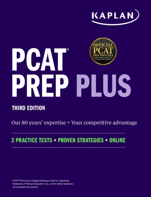 PCAT Prep Plus : 2 Practice Tests + Proven Strategies + Online, EPUB eBook