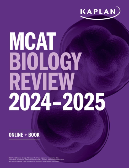 MCAT Biology Review 2024-2025 : Online + Book, EPUB eBook