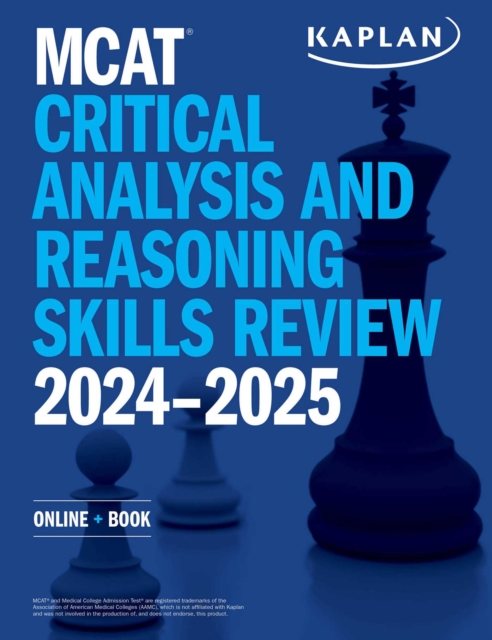 MCAT Critical Analysis and Reasoning Skills Review 2024-2025 : Online + Book, EPUB eBook