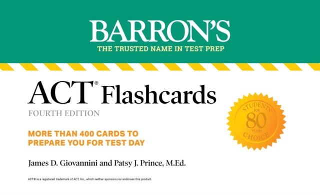ACT Flashcards, Fourth Edition: Up-to-Date Review, EPUB eBook
