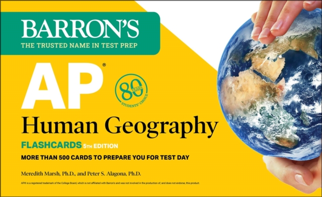 AP Human Geography Flashcards, Fifth Edition: Up-to-Date Review, EPUB eBook