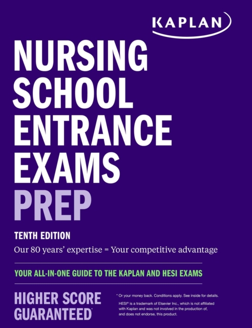 Nursing School Entrance Exams Prep : Your All-in-One Guide to the Kaplan and HESI Exams, EPUB eBook