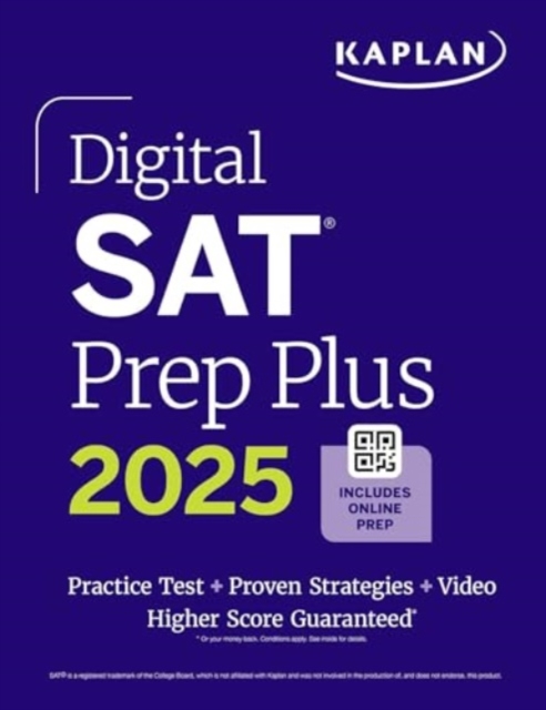 Digital SAT Prep Plus 2025: Prep Book, 1 Full Length Practice Test, 700+ Practice Questions, Paperback / softback Book