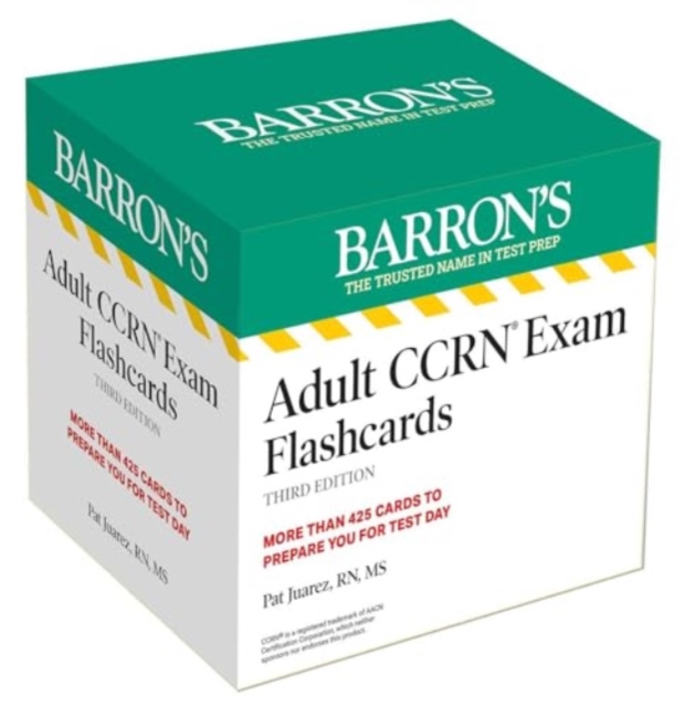 Adult CCRN Exam Flashcards, Third Edition: Up-to-Date Review and Practice + Sorting Ring for Custom Study, Cards Book
