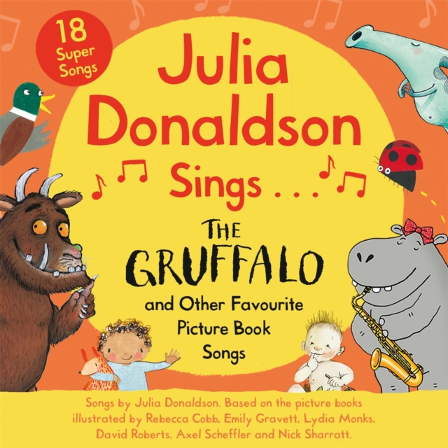 Julia Donaldson Sings The Gruffalo  and Other Favourite Picture Book Songs, Book Book