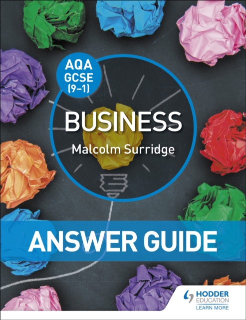 AQA GCSE (9-1) Business Answer Guide, Paperback / softback Book
