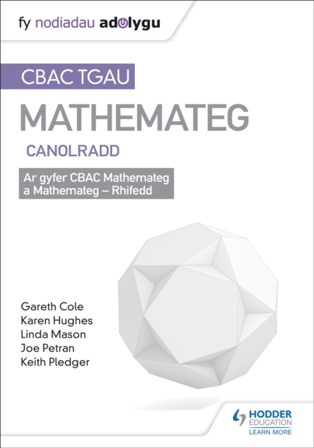 TGAU CBAC Canllaw Adolygu Mathemateg Canolradd, Paperback / softback Book