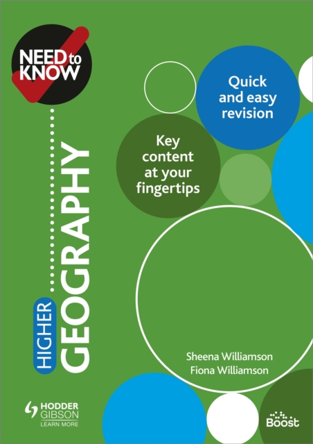 Need to Know: Higher Geography, Paperback / softback Book
