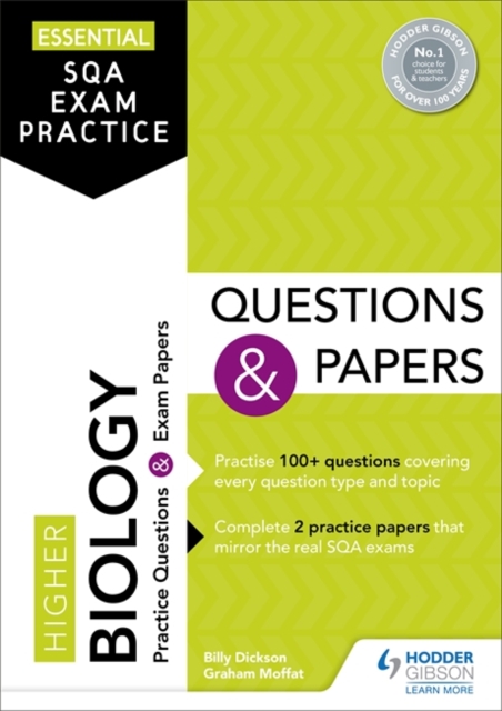 Essential SQA Exam Practice: Higher Biology Questions and Papers : From the publisher of How to Pass, Paperback / softback Book