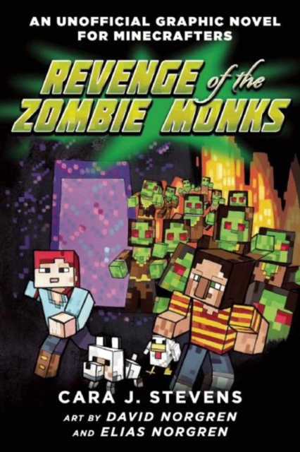 Revenge of the Zombie Monks : An Unofficial Graphic Novel for Minecrafters, #2, EPUB eBook