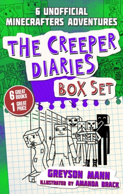 The Creeper Diaries Box Set : Six Unofficial Adventures for Minecrafters!, Paperback / softback Book