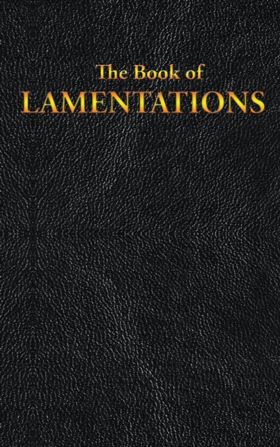 Lamentations : The Book of, Hardback Book