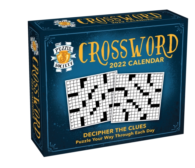 The Puzzle Society Crosswords 2022 Day-to-Day Calendar, Calendar Book