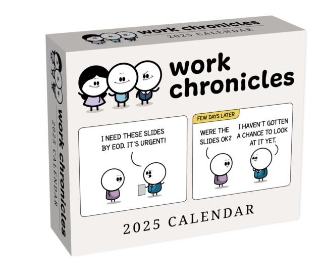 Work Chronicles 2025 Day-to-Day Calendar, Calendar Book