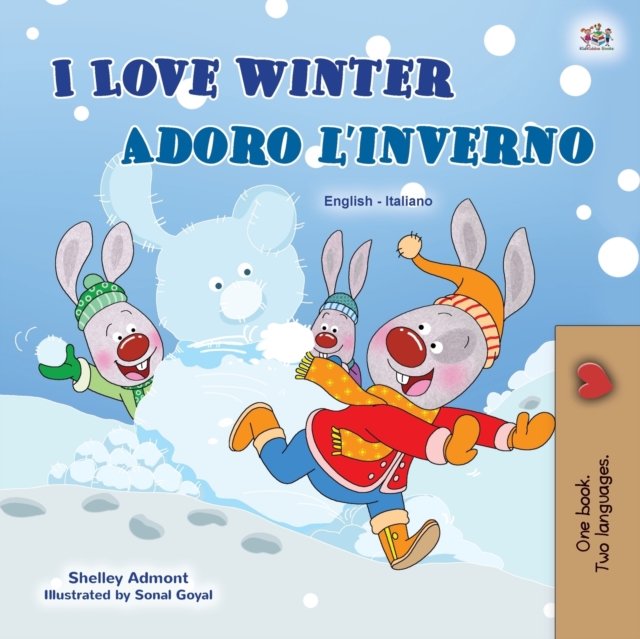 I Love Winter (English Italian Bilingual Children's Book), Paperback / softback Book
