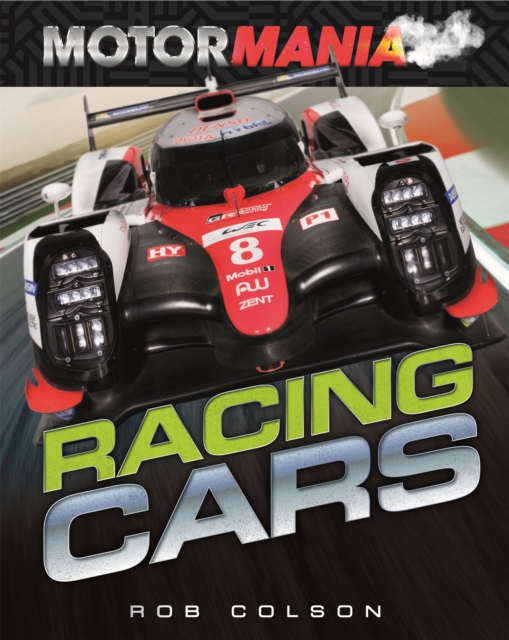 Motormania: Racing Cars, Hardback Book