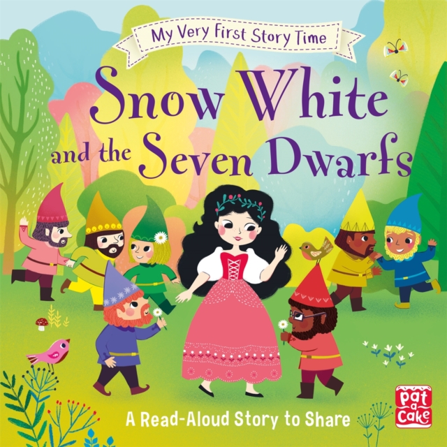My Very First Story Time: Snow White and the Seven Dwarfs : Fairy Tale with picture glossary and an activity, Hardback Book