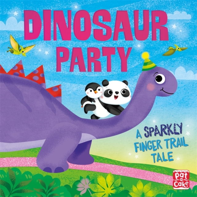 Finger Trail Tales: Dinosaur Party, Board book Book