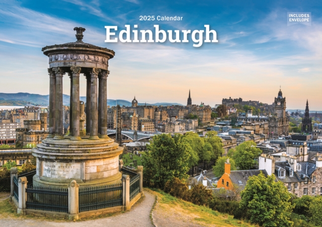 Edinburgh A5 Calendar 2025, Paperback Book