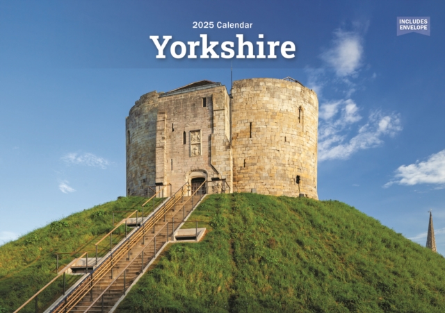 Yorkshire A5 Calendar 2025, Paperback Book