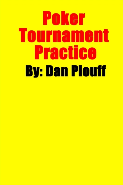 Poker Tournament Practice, Paperback / softback Book