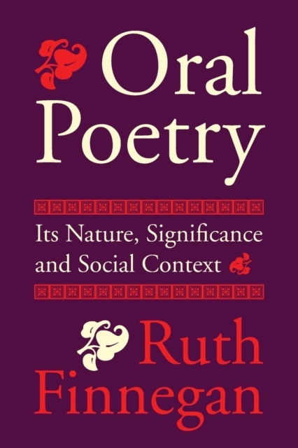 Oral Poetry, Paperback / softback Book
