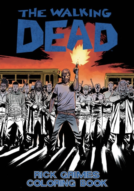 The Walking Dead: Rick Grimes Adult Coloring Book, Paperback / softback Book