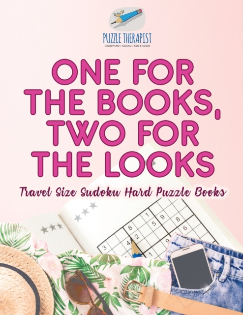 One for the Books, Two for the Looks Travel Size Sudoku Hard Puzzle Books, Paperback / softback Book