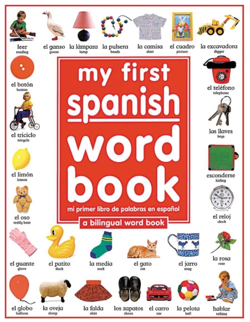 My First Spanish Word Book / Mi Primer Libro De Palabras EnEspanol : A Bilingual Word Book, Hardback Book