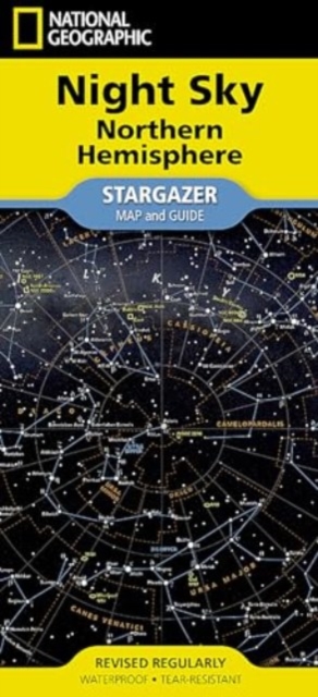 National Geographic Night Sky - Northern Hemisphere Map (Stargazer Folded), Other cartographic Book