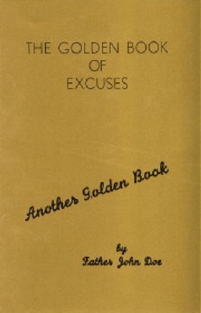 The Golden Book of Excuses, Pamphlet Book