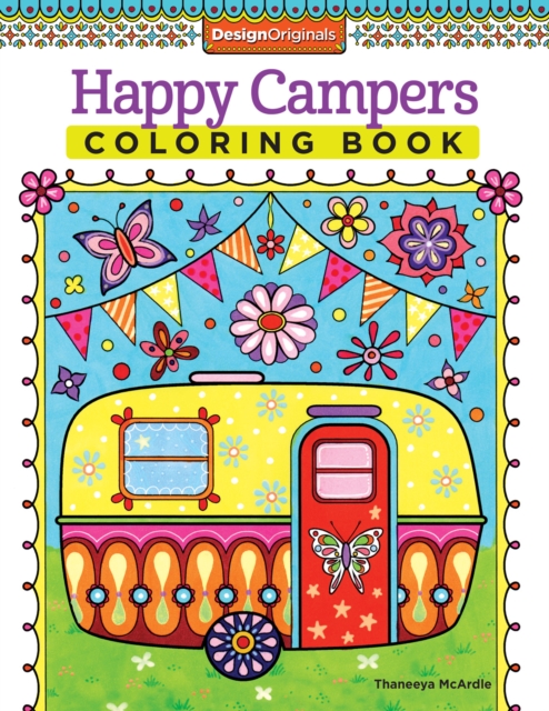 Happy Campers Coloring Book, Paperback / softback Book